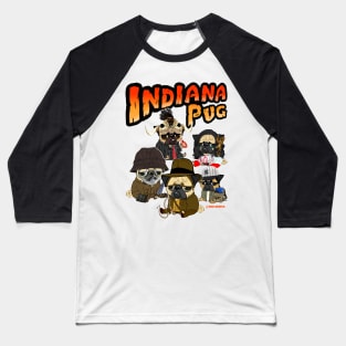 INDIANA PUG Baseball T-Shirt